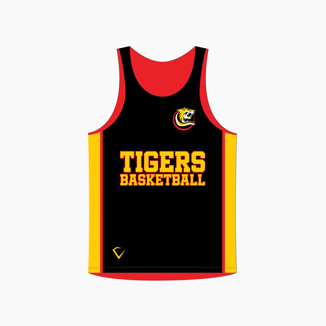 Reversible Training Singlet | Tigers Basketball Uniform Store