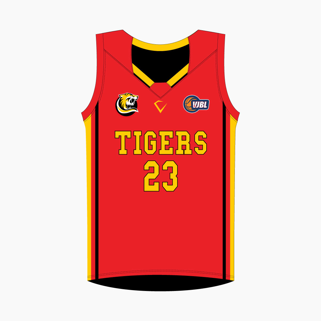 VJBL Reversible Jersey Tigers Basketball Uniform Store